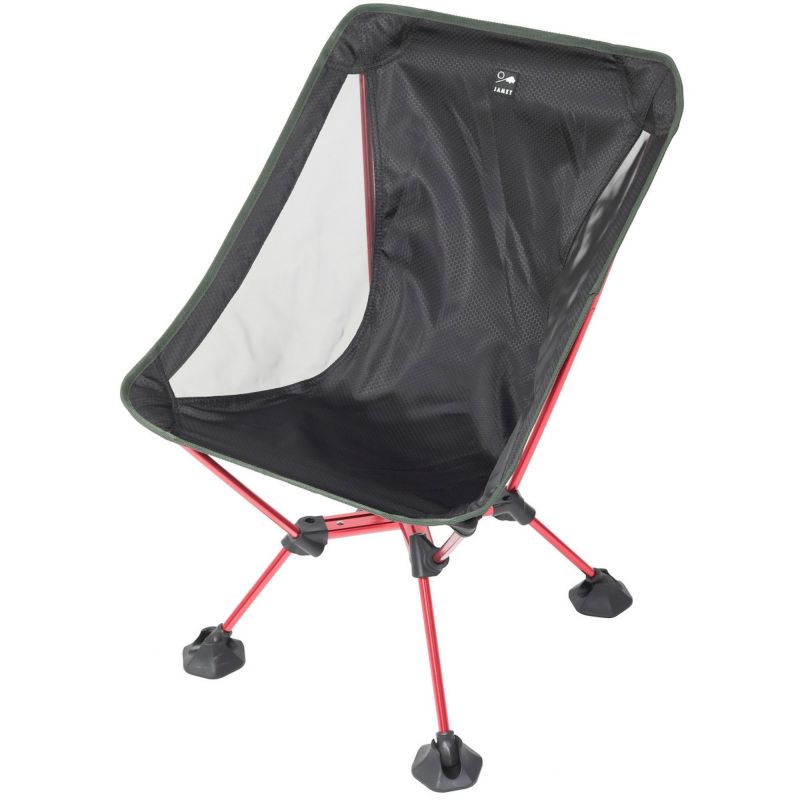 Jamet Ultralight - Chaise de camping Black  Green  Red Taille unique