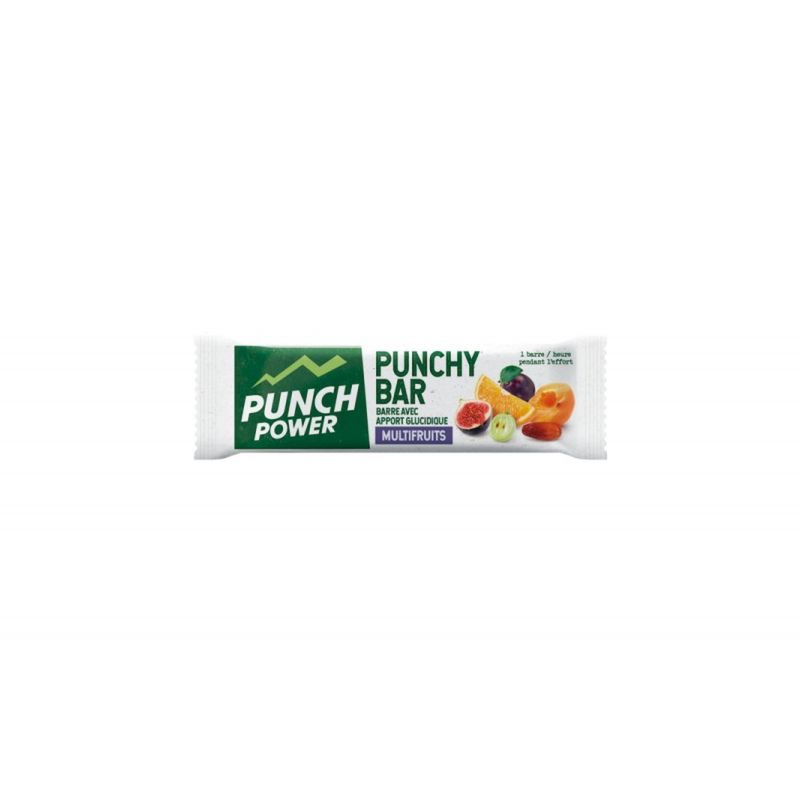 Punch Power Punchy Bar Multifruits - Barre 30 g - Barre nergtique 30 g
