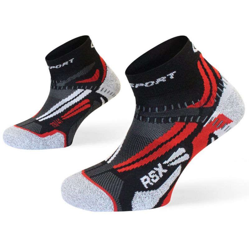EKSHER Lot 8 Paires Chaussettes Homme Femme Sport Running Coton Respirant Socquettes Courtes