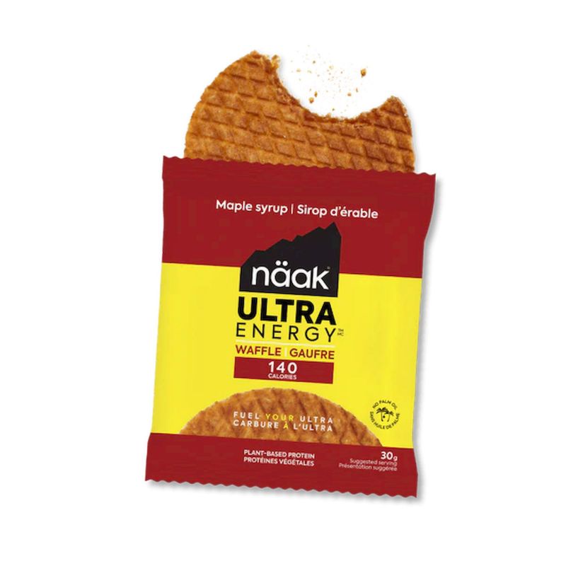Nak Ultra Energy Waffles - Barre nergtique Maple Syrup