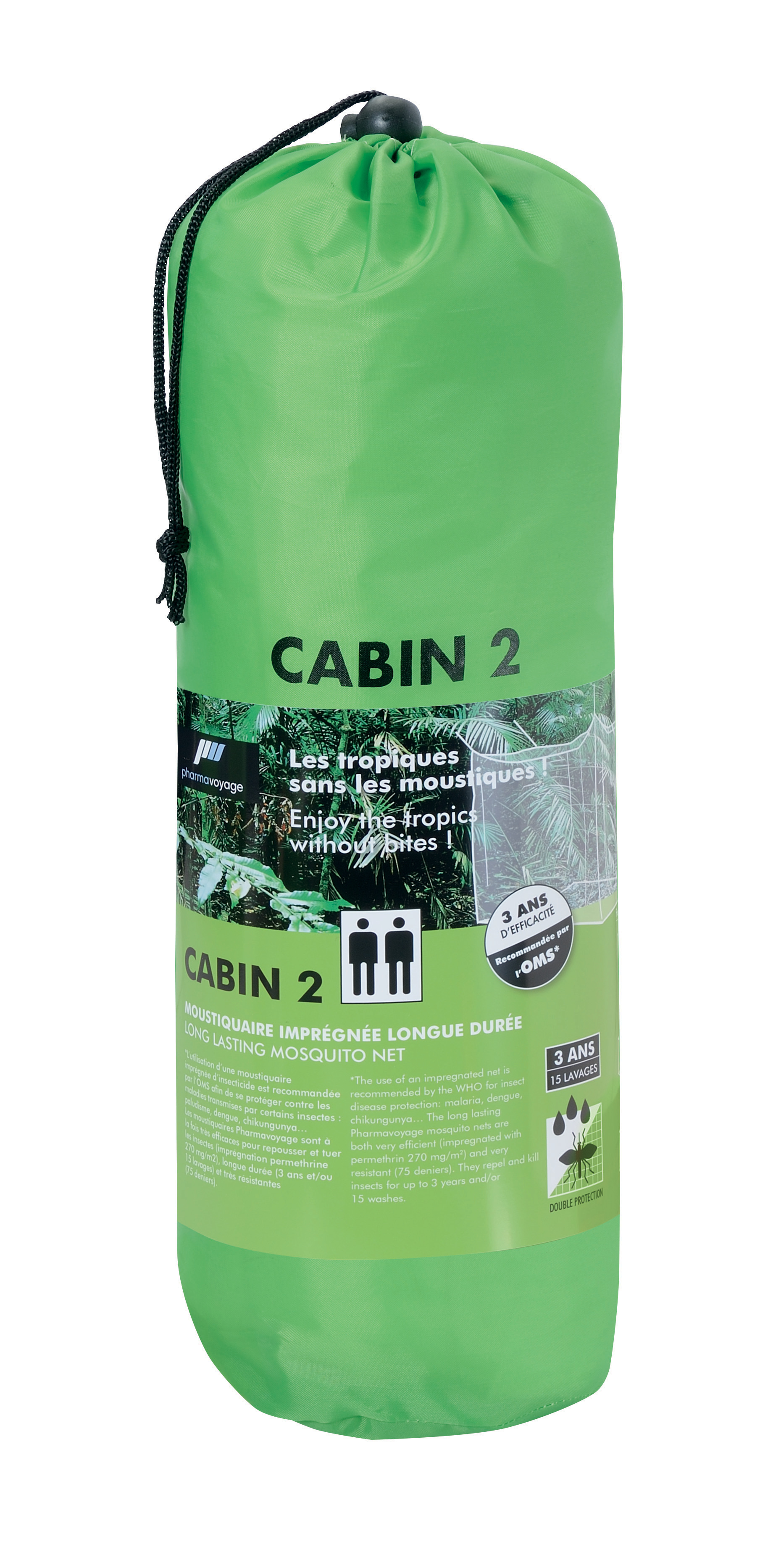 Pharmavoyage Cabin 2 - rectangulaire - 2 personnes | Hardloop