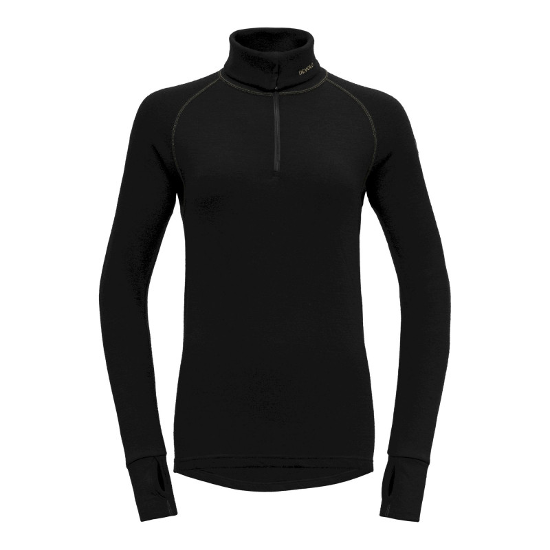 Devold Expedition Woman Zip Neck - Maillot femme Black XS