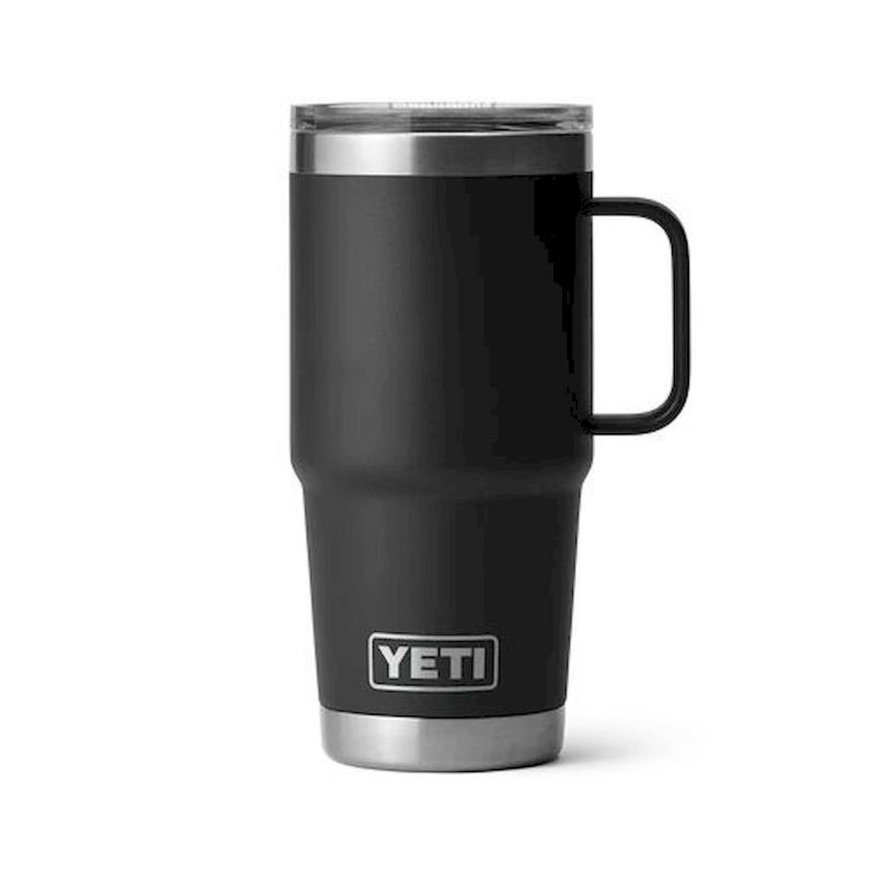 Yeti Rambler Travel Mug - Mug Black 20 oz 591 ml