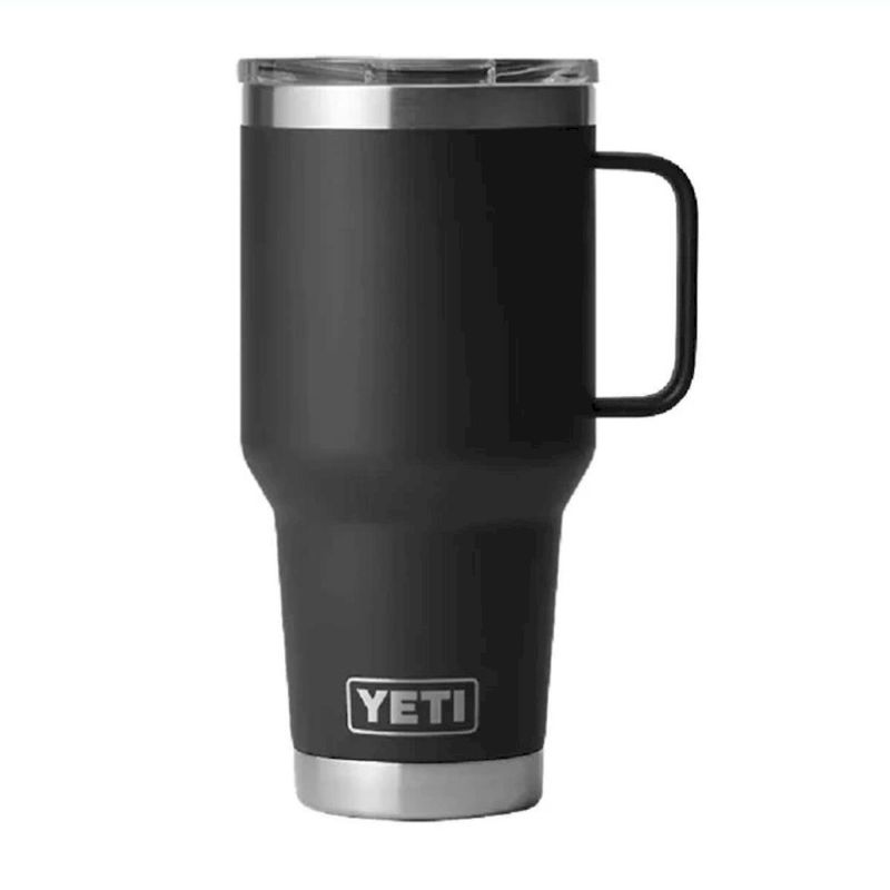 Yeti Rambler Travel Mug - Mug Black 30 oz 887 ml