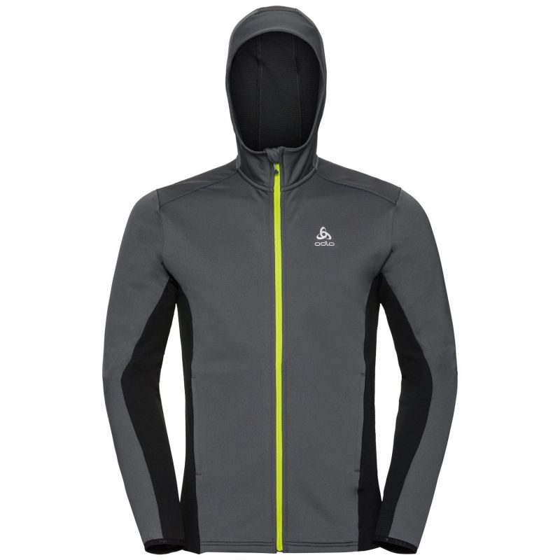 Odlo Hoody Midlayer Full Zip Saikai Jacket Homme