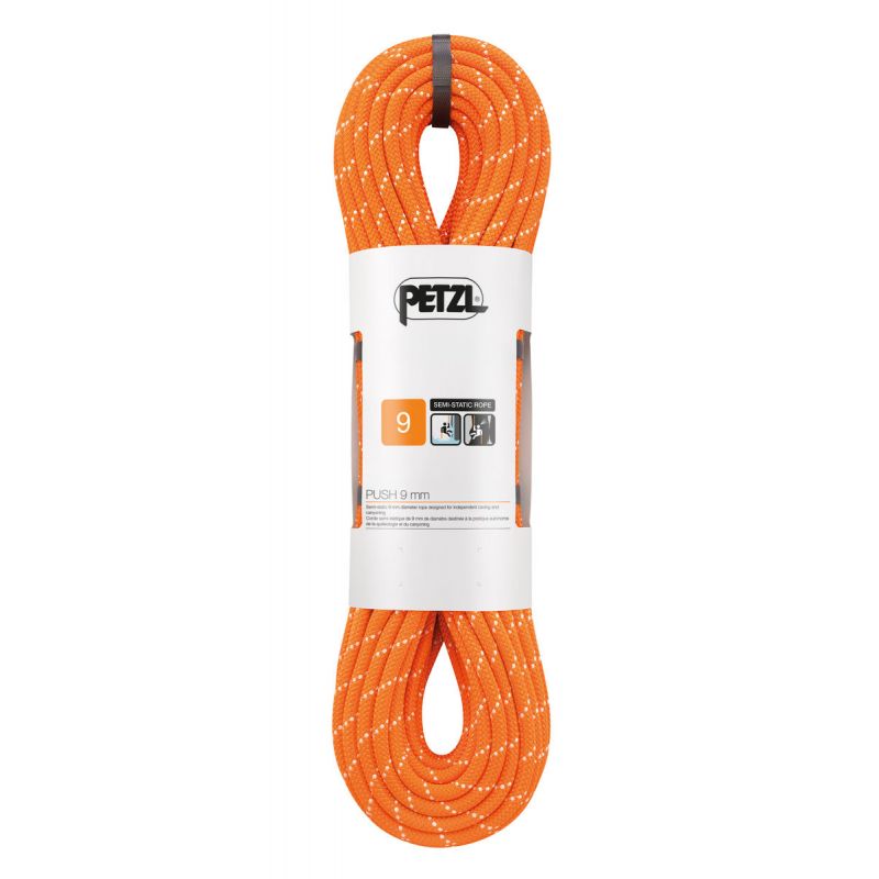 Petzl Push 9.0 mm - Corde Orange 40 m