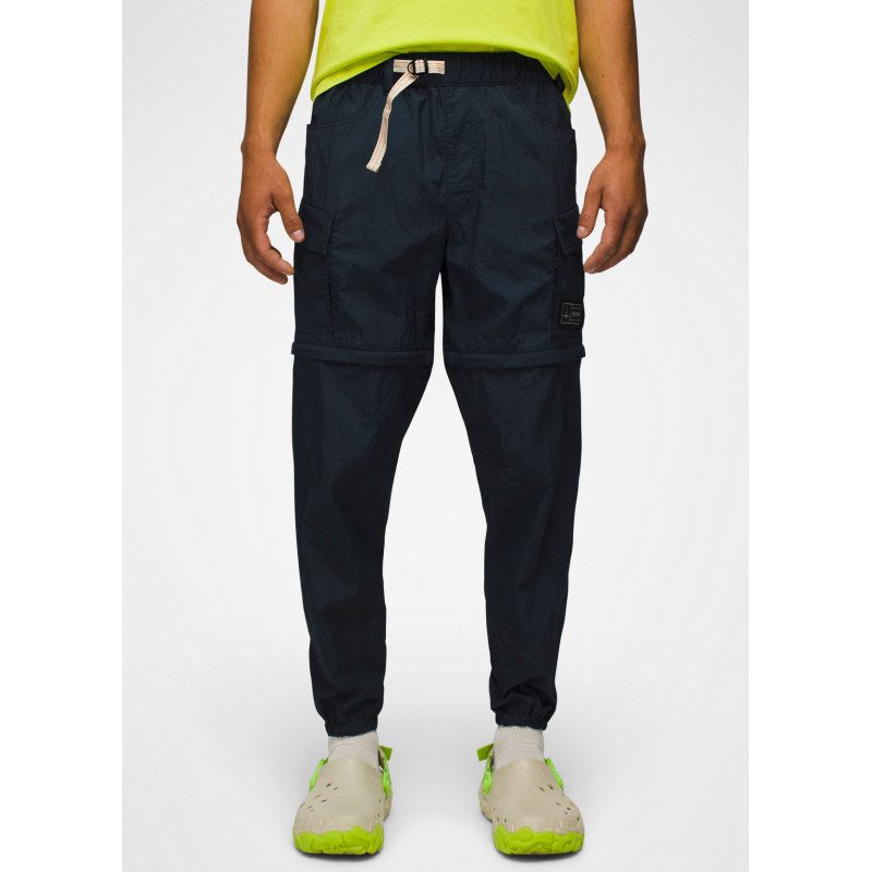 Prana Connector Convertible Pant - Pantalon randonnée convertible homme Stormy Night L - Entrejambe 30"