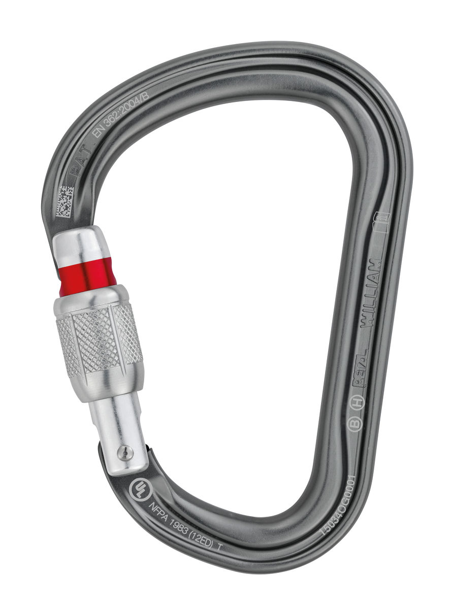 Petzl William Screw-Lock - Mousqueton