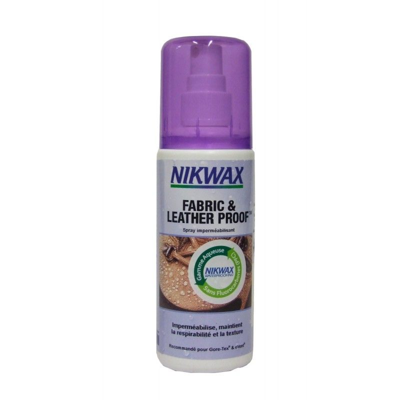 Spray imperméabilisant pour chaussures en tissu ou cuir - Nikwax
