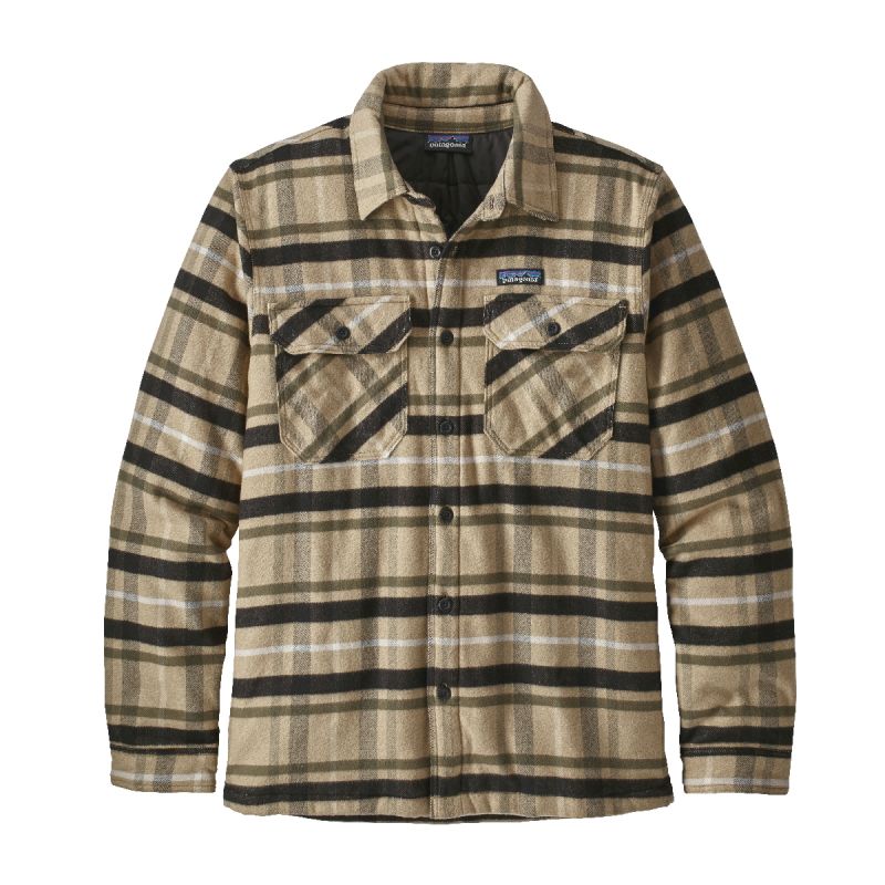 mens insulated flannel jacket