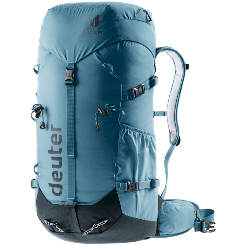 deuter Gravity Expedition 45+ - Sac à dos randonnée homme Atlantic / Black 45 L