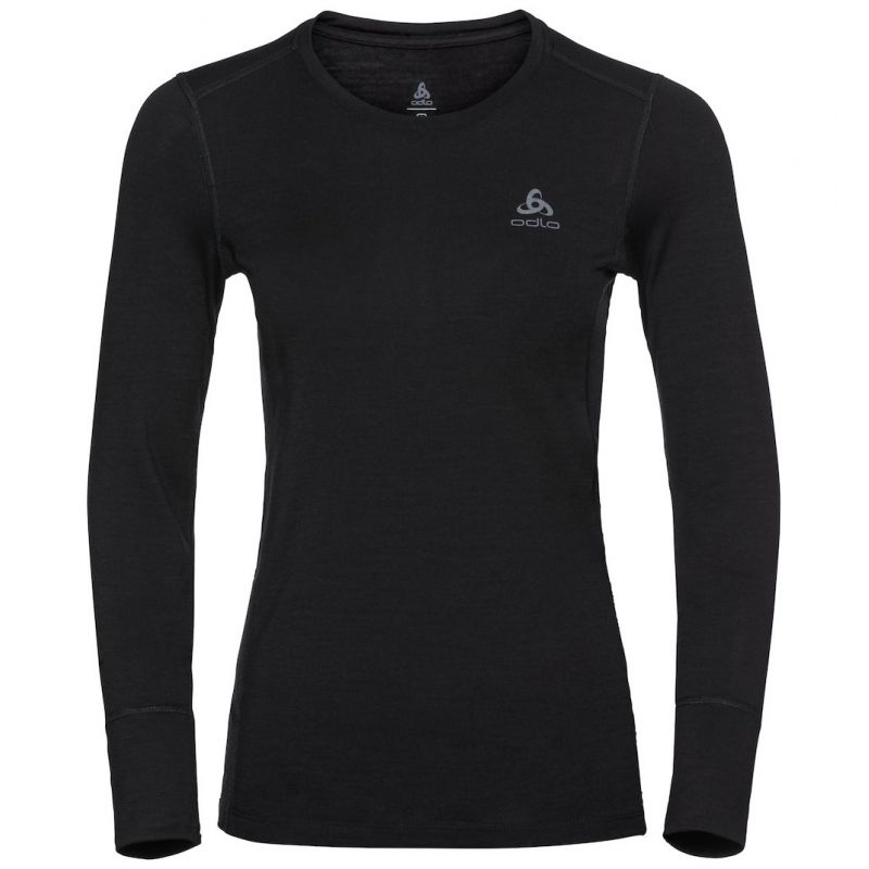 Odlo Natural 100% Merino Warm Funktionsshirt Damen Odlo Natural 100% Merino Warm Funktionsshirt Damen