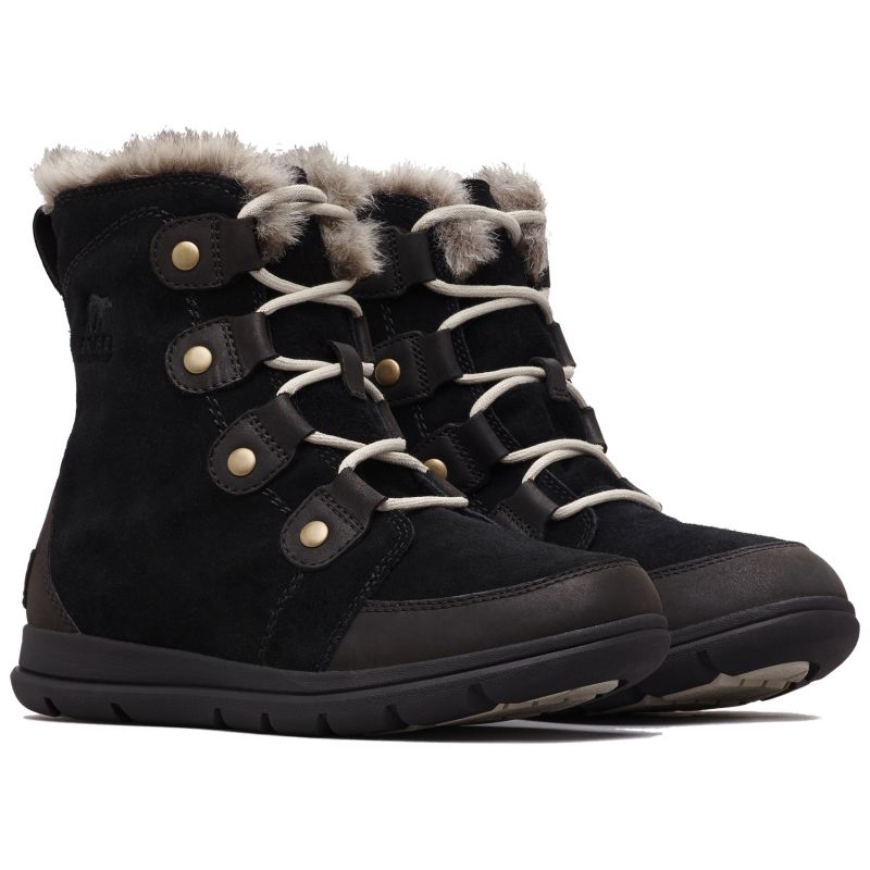 sorel explorer joan boots black