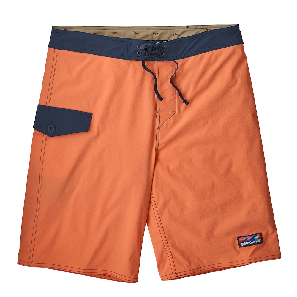 Patagonia Patch Pocket Stretch Wavefarer Boardshorts - 20" - Maillot de bain homme