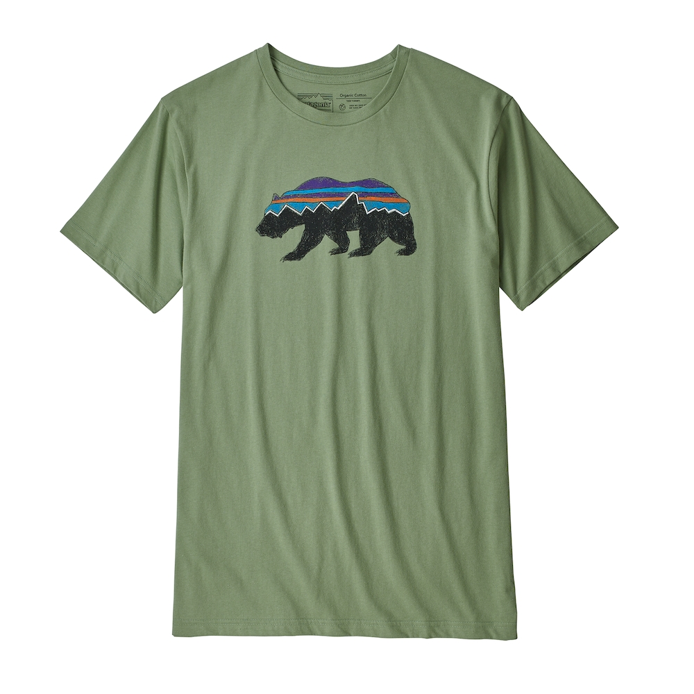 Patagonia Fitz Roy Bear Organic T-Shirt - T-shirt homme