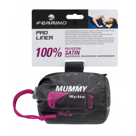 Ferrino Pro Liner Mummy - Drap de sac de couchage | Hardloop