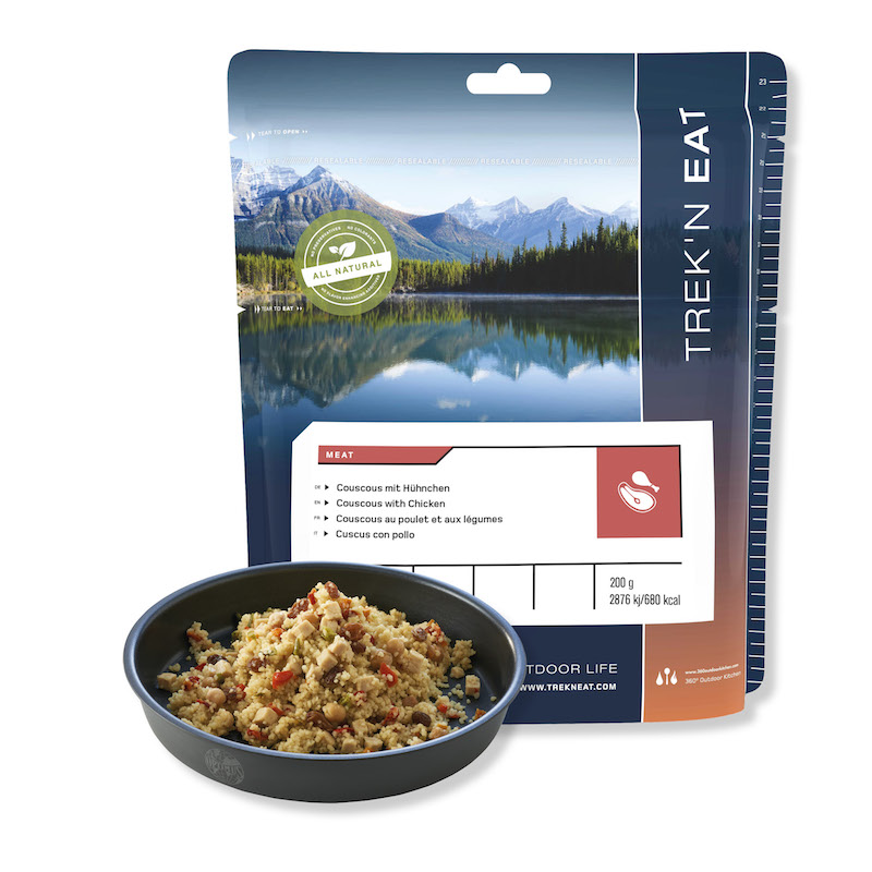 Trek'N Eat Couscous au poulet et aux légumes - Plat de viande