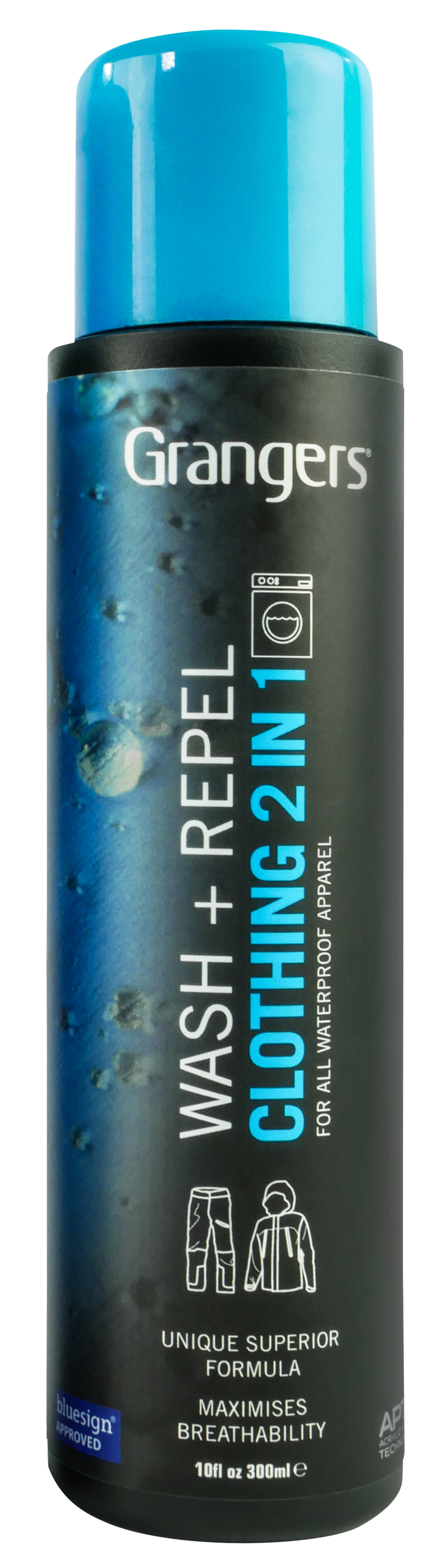 Grangers 2 In 1 Wash & Repel - Lessive et imperméabilisant textile | Hardloop
