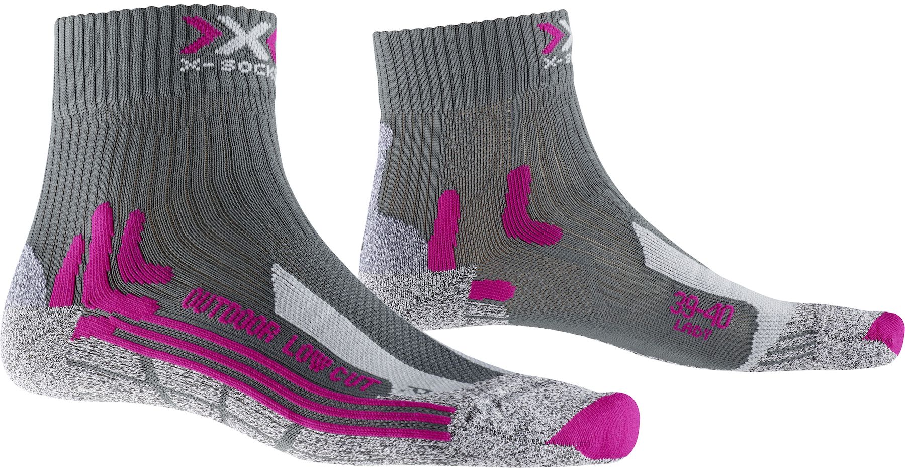X-Socks Trek Outdoor Low Cut Lady - Chaussettes randonnée femme