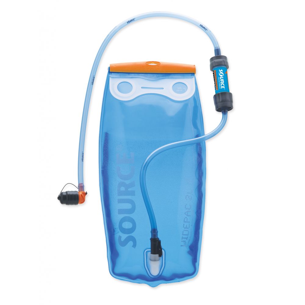 Source Widepac 2 L + filtre Sawyer - Poche à eau