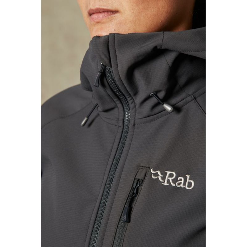 rab womens salvo softshell jacket