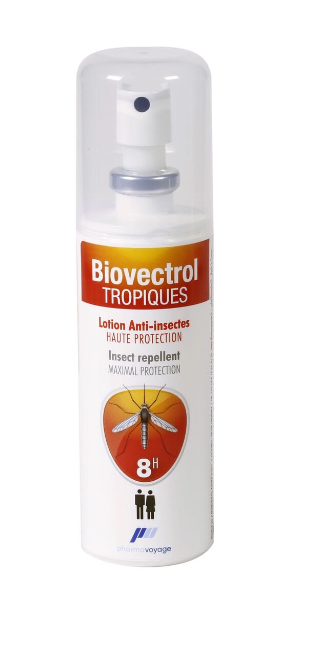 Pharmavoyage Lotion anti-moustiques Biovectrol Tropiques