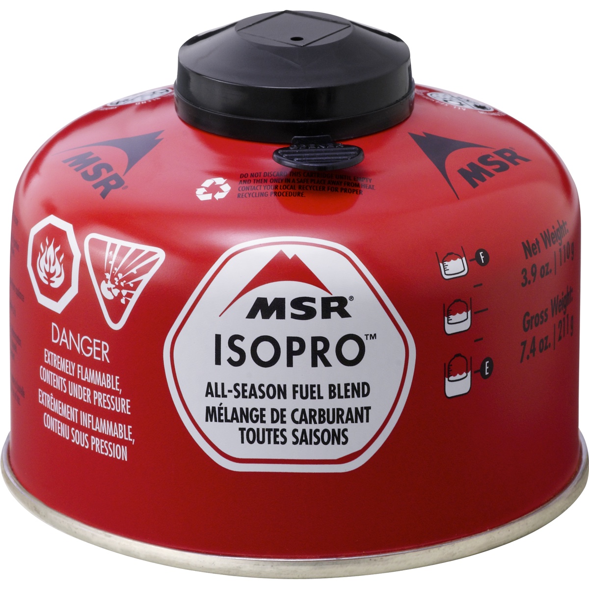 MSR MSR IsoPro 110 g - Cartouche de gaz