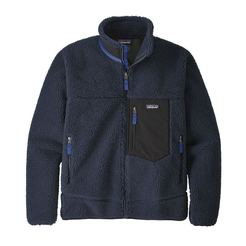 men's pile fleece jacket