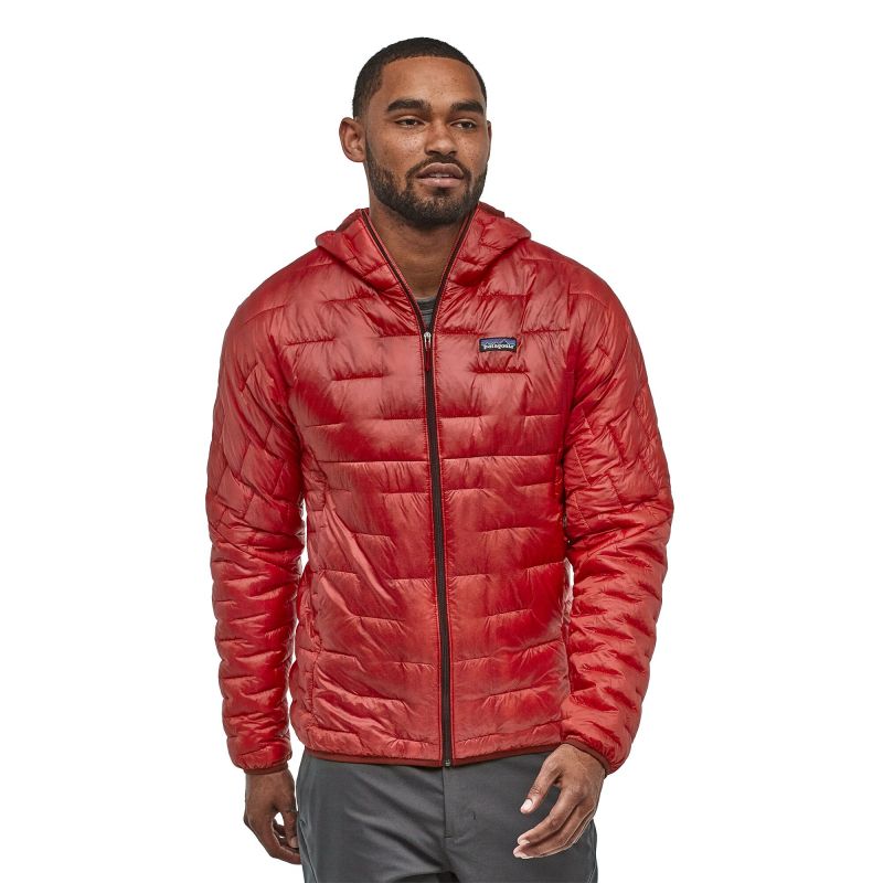 Jacket Patagonia Men Micro Puff Hoody Fire-XL