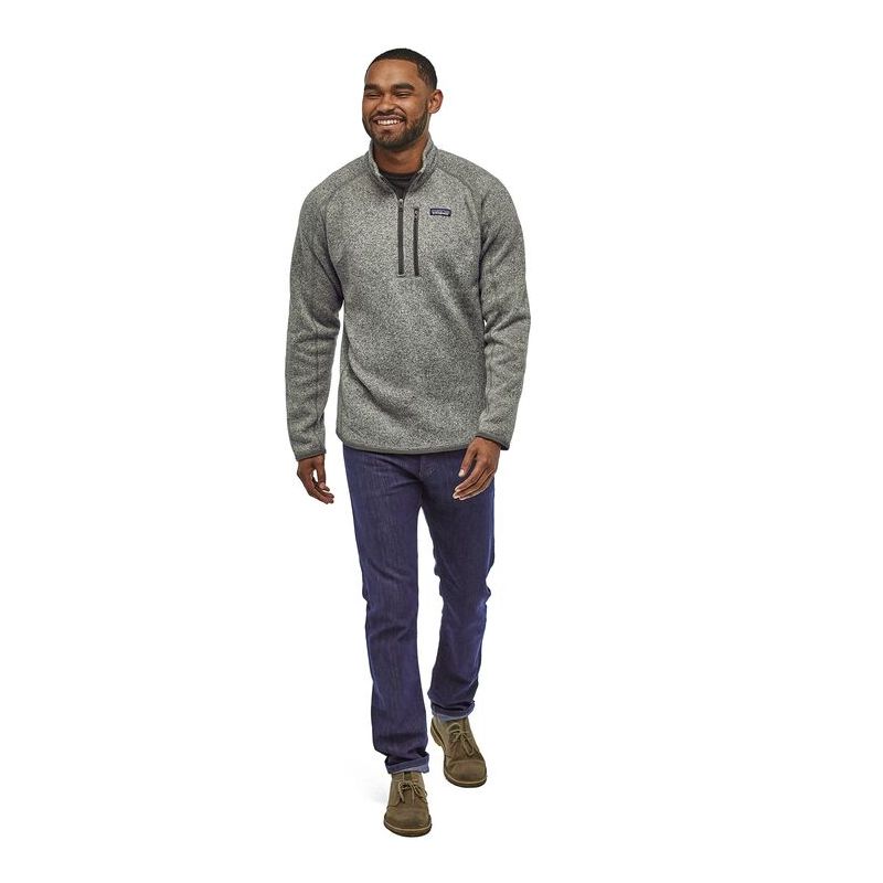 patagonia zip fleece mens